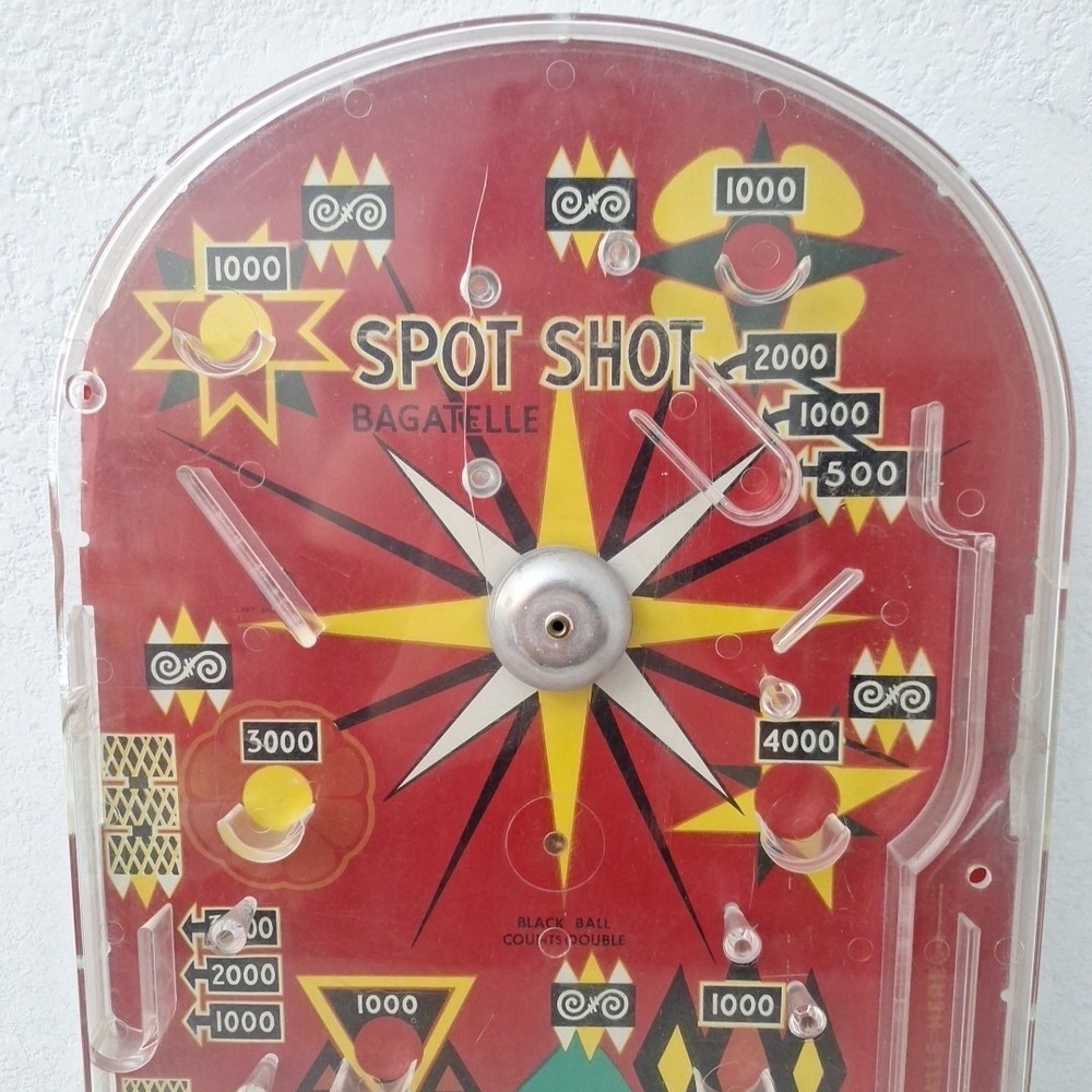 vintage MARX  BAGATELLE tabletop marble pinball game - Picture 3 of 9